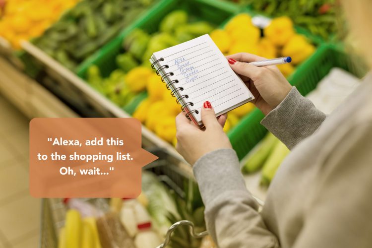 Make shoppin lists to control your spending